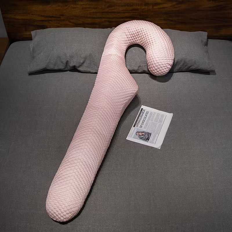 Bedside leg pillow for more comfortable sleeping