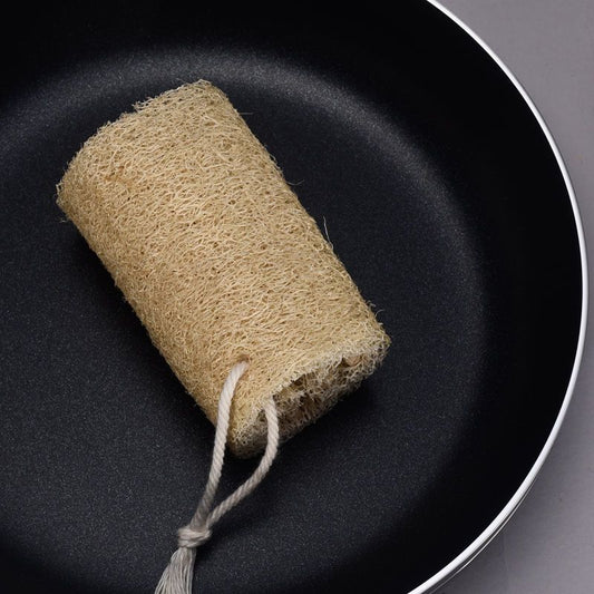 Pure natural loofah can be used to wash dishes, wash pots, and wash and scrub the back.