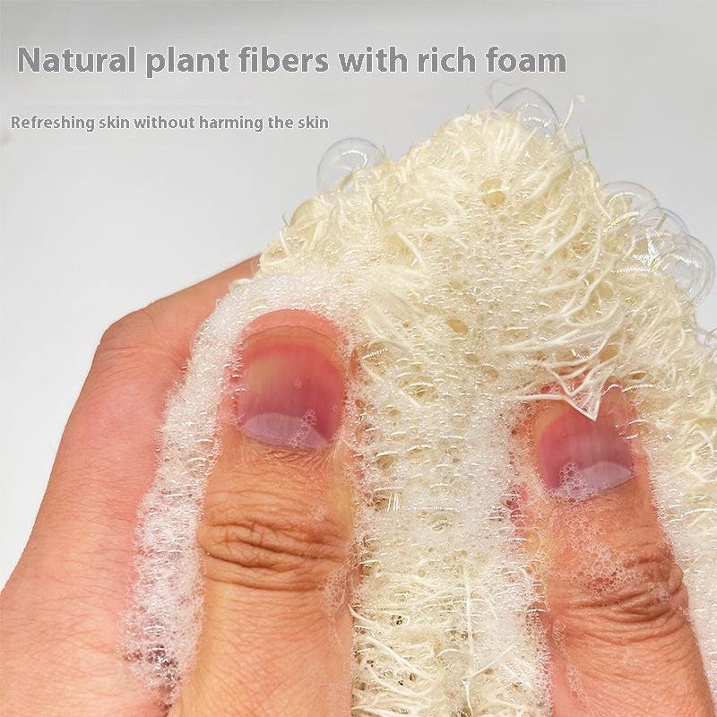 Pure natural loofah can be used to wash dishes, wash pots, and wash and scrub the back.