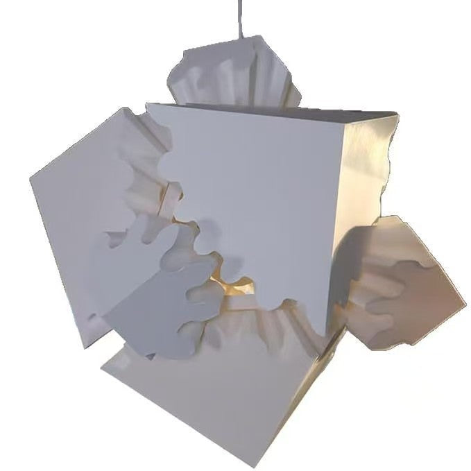 3D printed gear cube home creative lamp