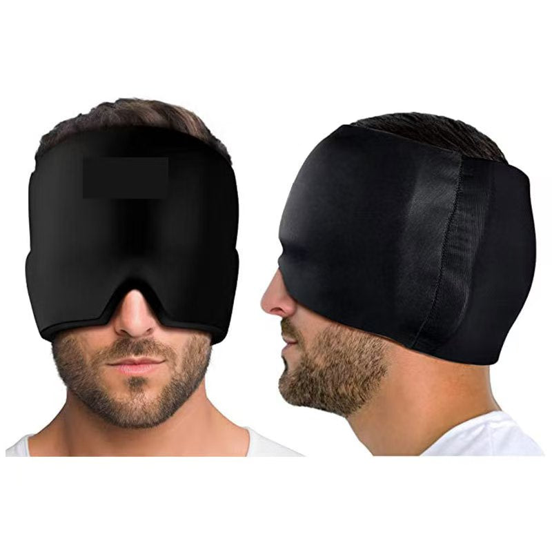 Multifunctional cooling headgear for cooling down gel ice headgear