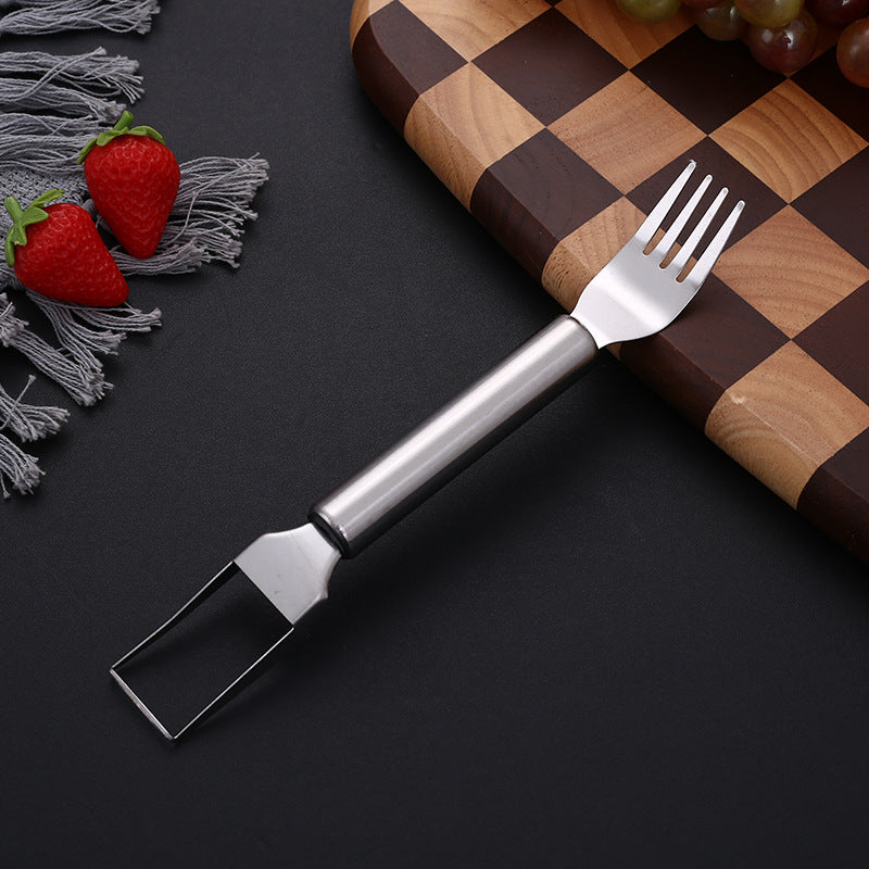 Summer watermelon cutter household watermelon fork dual-purpose kitchen watermelon cutter fruit splitter