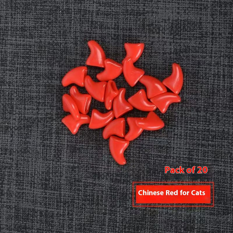 Pet nail covers anti-scratch covers for dogs and cats nail covers for cats and dogs anti-cat scratching nail covers