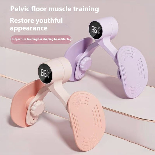 Pelvic floor muscle training repair device home slimming artifact postpartum recovery Kegel pelvis hip clamp inner thigh