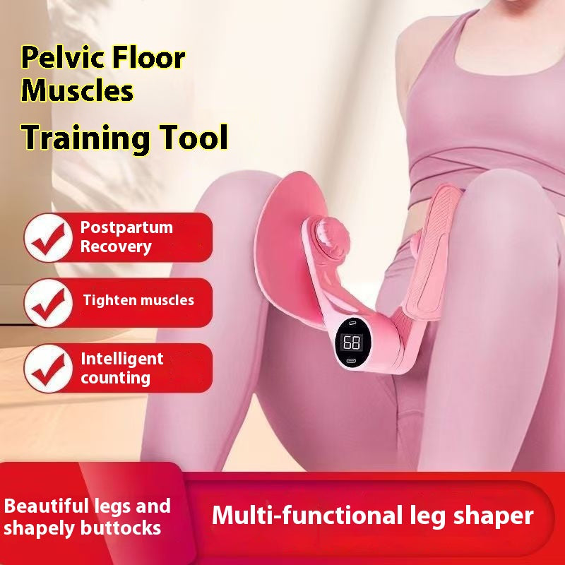 Pelvic floor muscle training repair device home slimming artifact postpartum recovery Kegel pelvis hip clamp inner thigh