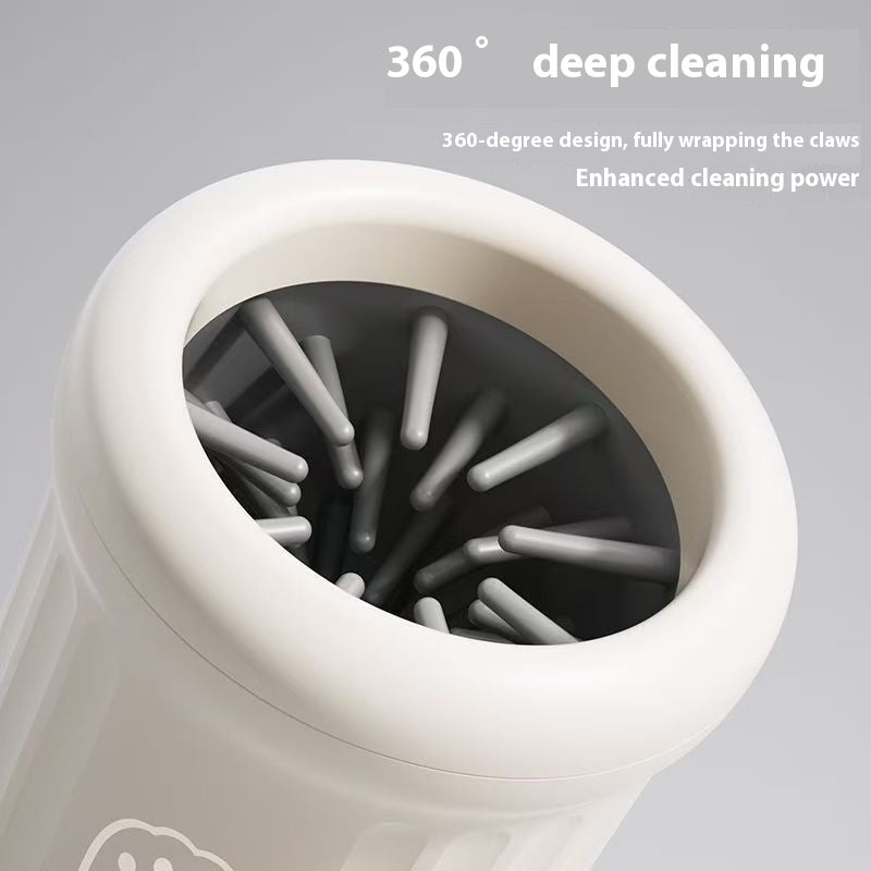Dog foot washing cup pet foot washing cup cat and dog paw cleaner medium and large dog paw washing cup golden retriever foot washing device