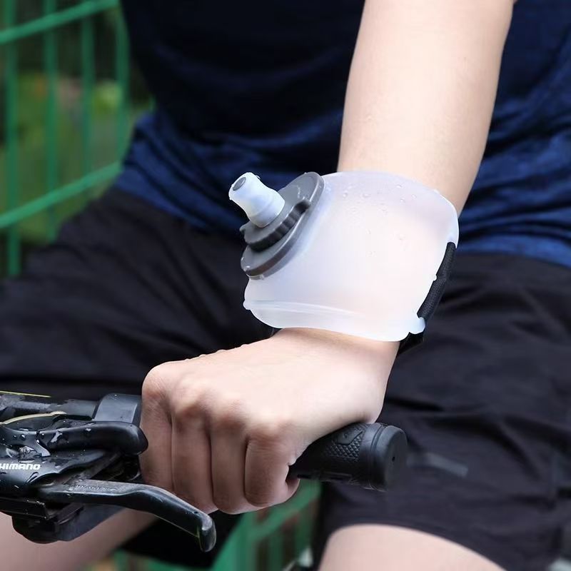 Sports wrist water bottle