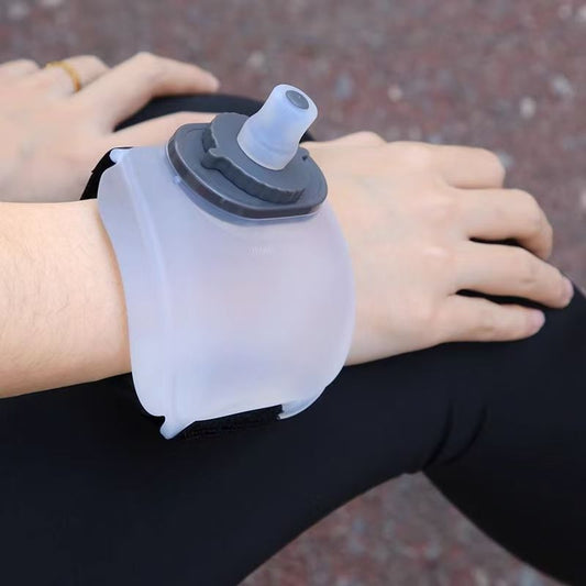 Sports wrist water bottle