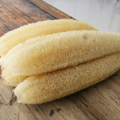 Pure natural loofah can be used to wash dishes, wash pots, and wash and scrub the back.