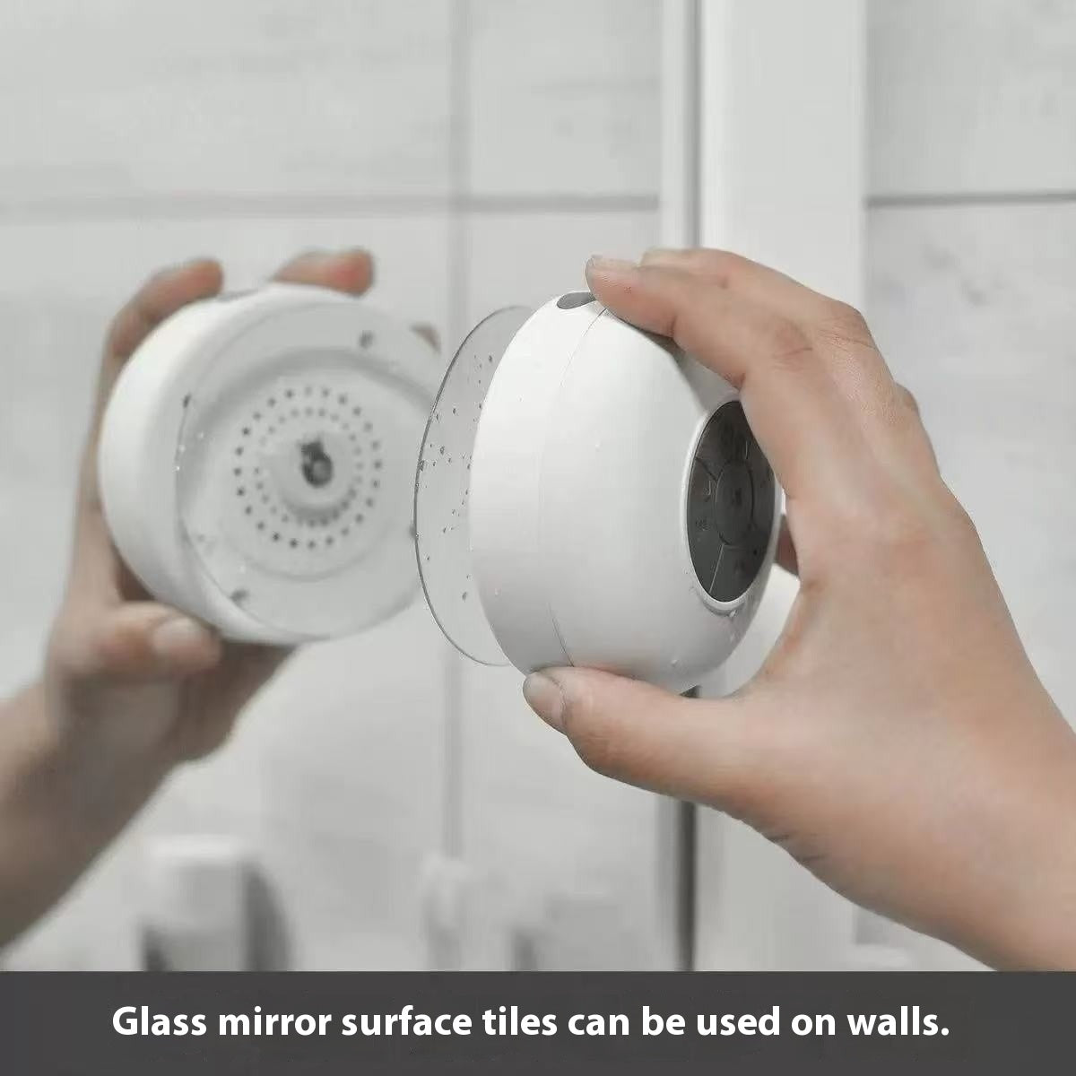 Bathroom waterproof Bluetooth speaker suction cup mini cute wireless subwoofer new portable Bluetooth speaker