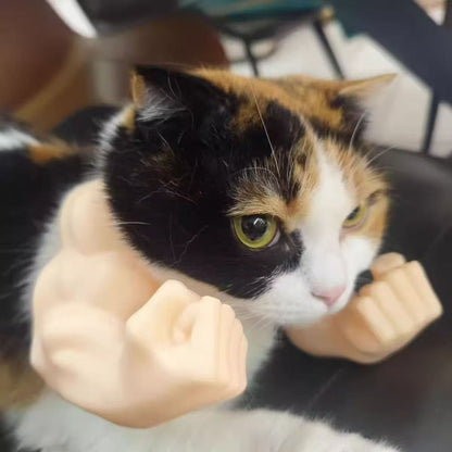 Pet toy cat arm 3D printing hot style funny and weird neck hanging