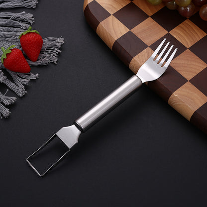 Summer watermelon cutter household watermelon fork dual-purpose kitchen watermelon cutter fruit splitter