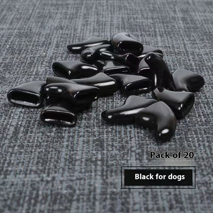 Pet nail covers anti-scratch covers for dogs and cats nail covers for cats and dogs anti-cat scratching nail covers