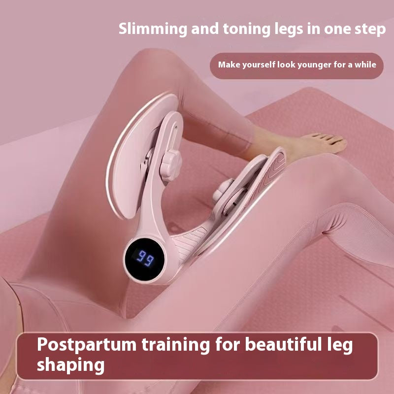 Pelvic floor muscle training repair device home slimming artifact postpartum recovery Kegel pelvis hip clamp inner thigh