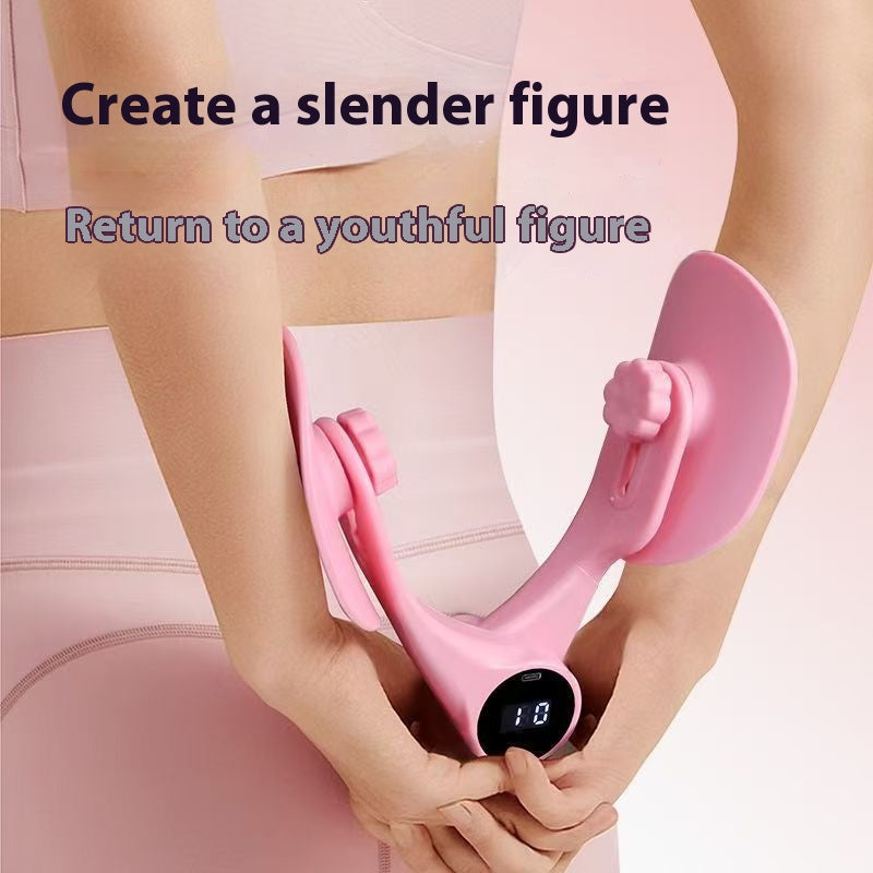 Pelvic floor muscle training repair device home slimming artifact postpartum recovery Kegel pelvis hip clamp inner thigh