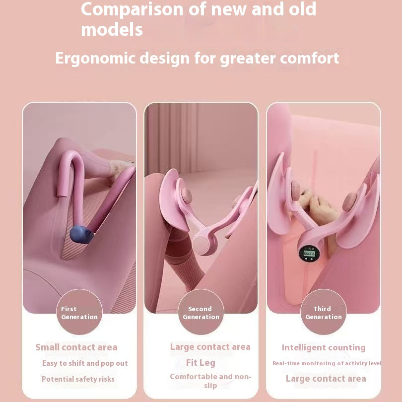 Pelvic floor muscle training repair device home slimming artifact postpartum recovery Kegel pelvis hip clamp inner thigh