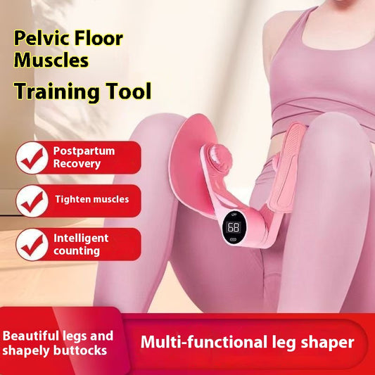Pelvic floor muscle training repair device home slimming artifact postpartum recovery Kegel pelvis hip clamp inner thigh