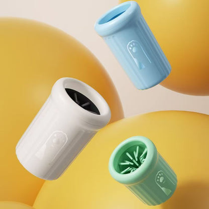 Dog foot washing cup pet foot washing cup cat and dog paw cleaner medium and large dog paw washing cup golden retriever foot washing device