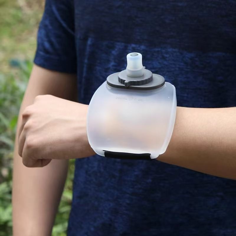 Sports wrist water bottle